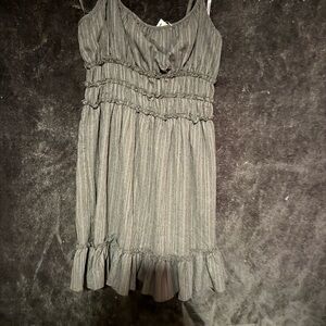 Liberty Black Textured Dress